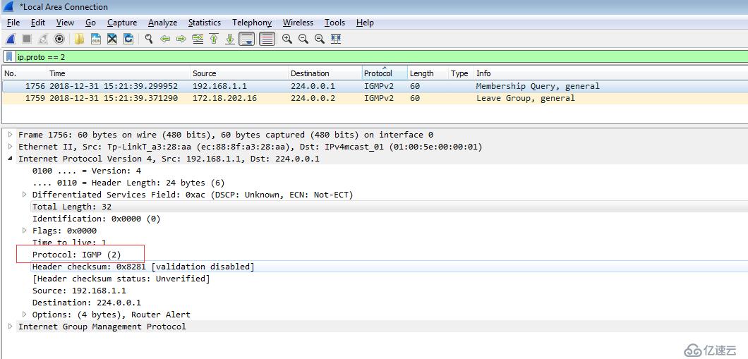 Wireshark 【OSI三层】抓包过滤规则和显示过滤规则实例