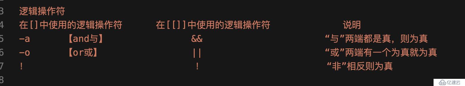 linux中 $符號連接數(shù)字的含義 linux 比較操作符