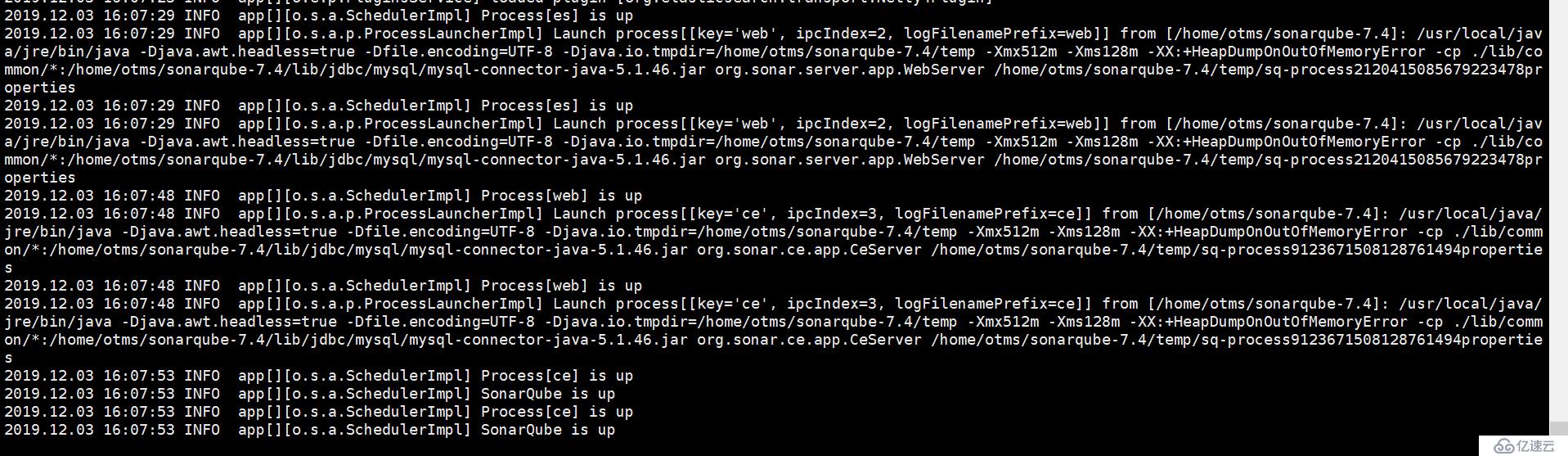MySQL5.7+SonarQube7.4+SonarScanner4.2安装与使用