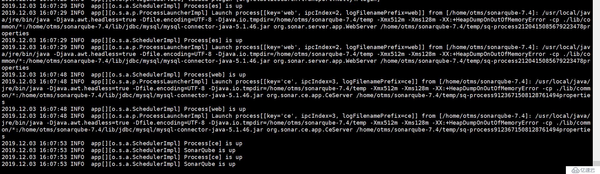 MySQL5.7+SonarQube7.4+SonarScanner4.2安裝與使用