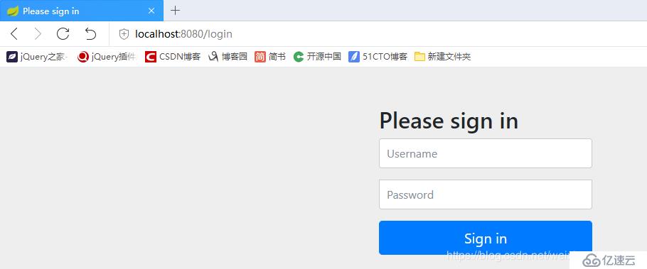 SpringBoot学习（二）—— springboot快速整合spring security组件