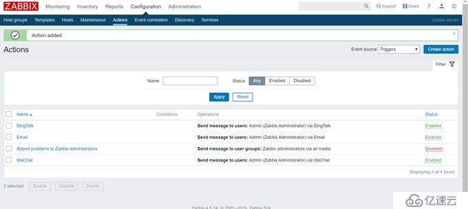 CentOS 7.7 yum方式安装配置Zabbix 4.0 LTS详解（三）