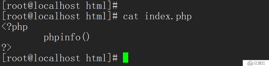 搭建http,php,mysql的步骤