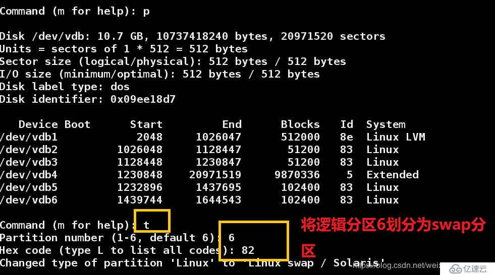 linux系统进行磁盘管理