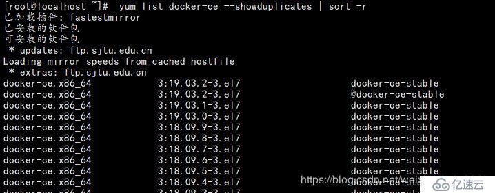 centos 7.5 安装docker，常用命令