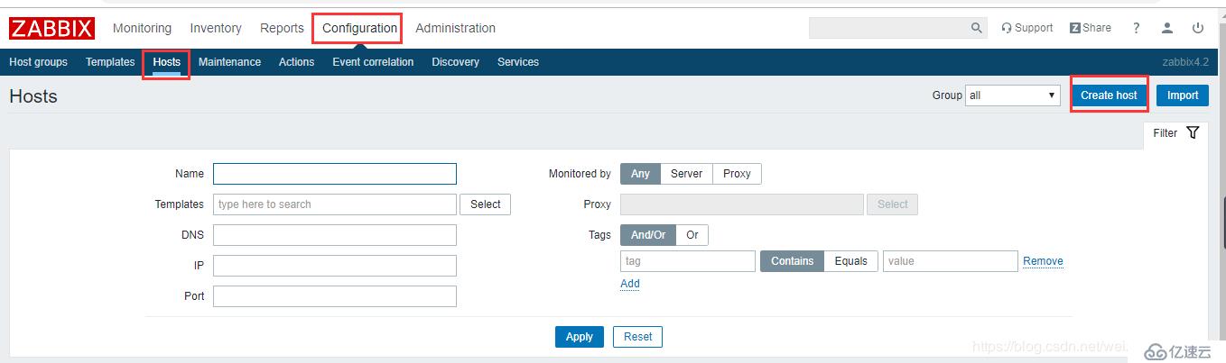 【Zabbix4.2学习笔记】2、部署agent监控主机监控数据查看+触发器及用户组权限