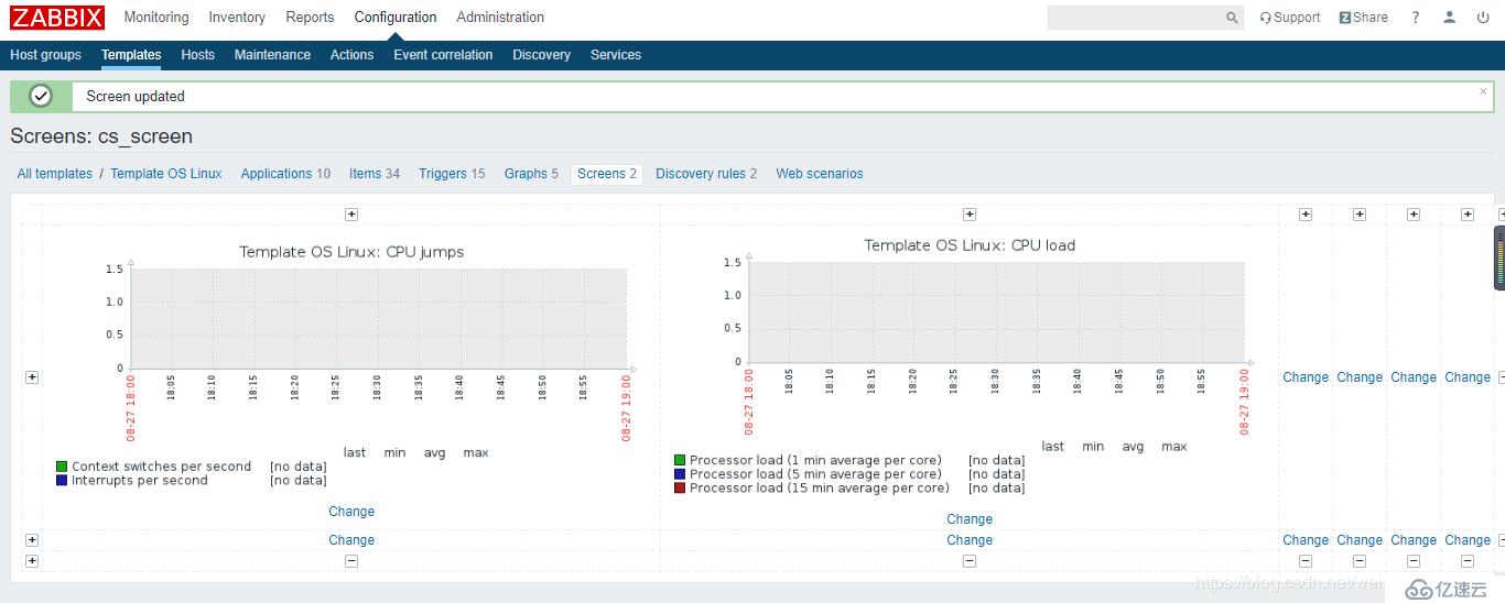 【Zabbix4.2学习笔记】2、部署agent监控主机监控数据查看+触发器及用户组权限