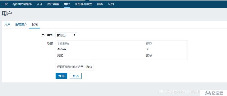 【Zabbix4.2学习笔记】2、部署agent监控主机监控数据查看+触发器及用户组权限