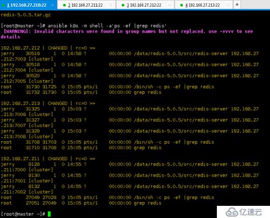 最新版redis5.0.5集群搭建( 4主5从Centos7)