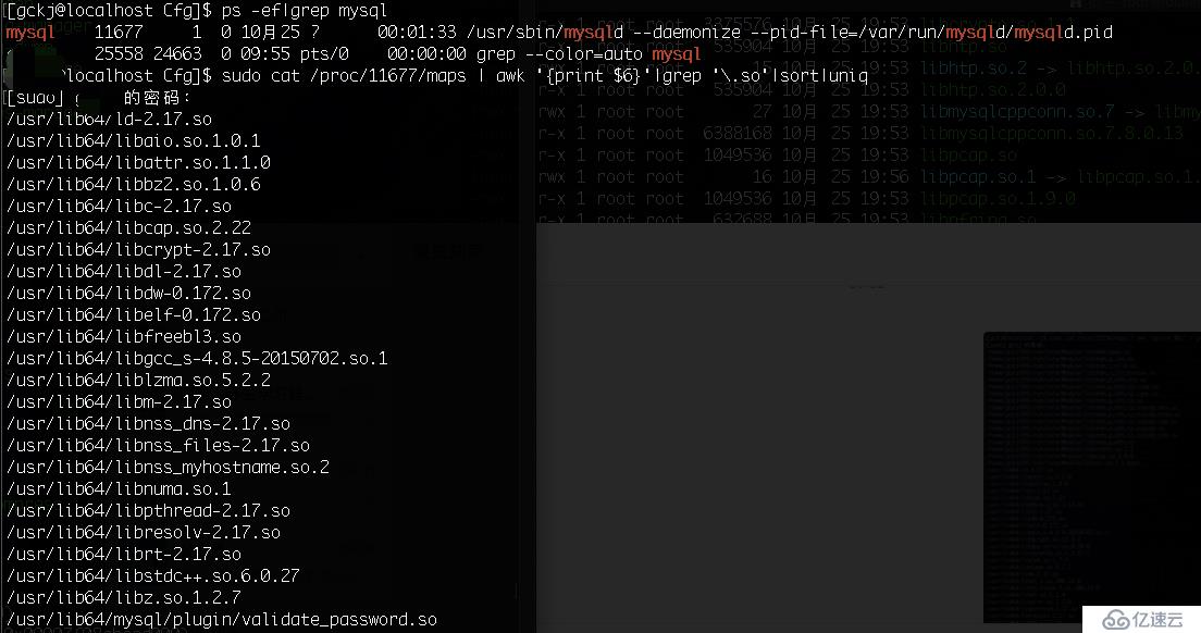 查看linux程序加载so文件的位置