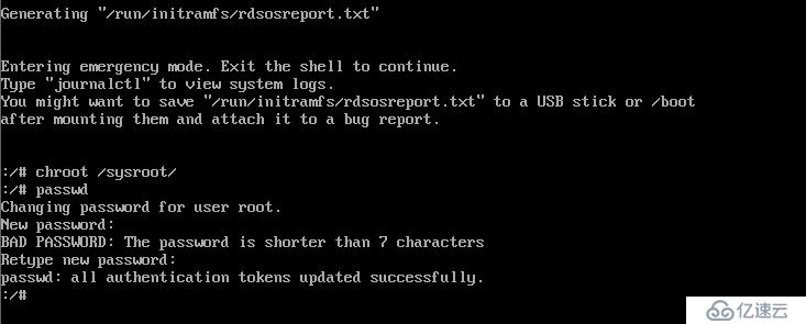 linux系统 破解root密码（修改 /etc/passwd文件导致无法登陆系统）