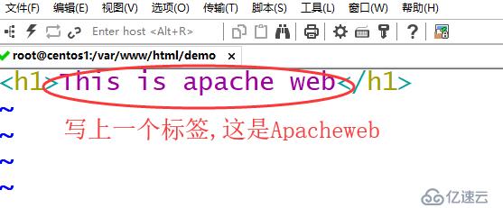 LinuxのApache服务 第一弹(简单搭建跟基于端口)