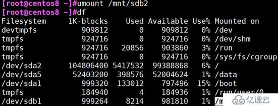 CentOS8中磁盘存储和文件系统的示例分析