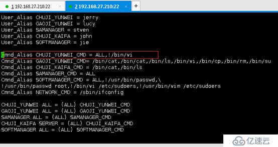 当sudo用户偶遇上VI/VIM发生了什么?(sudo+vi/vim=root)藏在你身后的ROOT