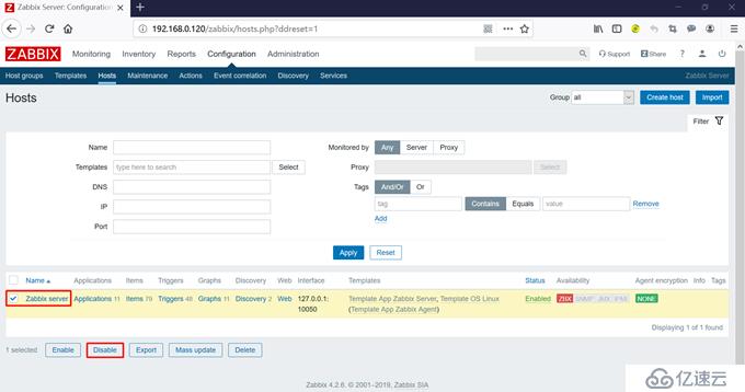 CentOS 7.7编译安装方式搭建LNMP环境部署Zabbix 4.2.6