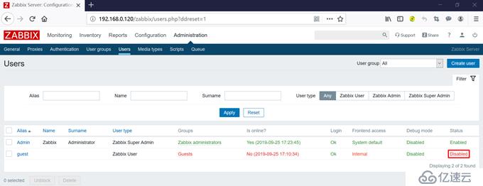 CentOS 7.7编译安装方式搭建LNMP环境部署Zabbix 4.2.6