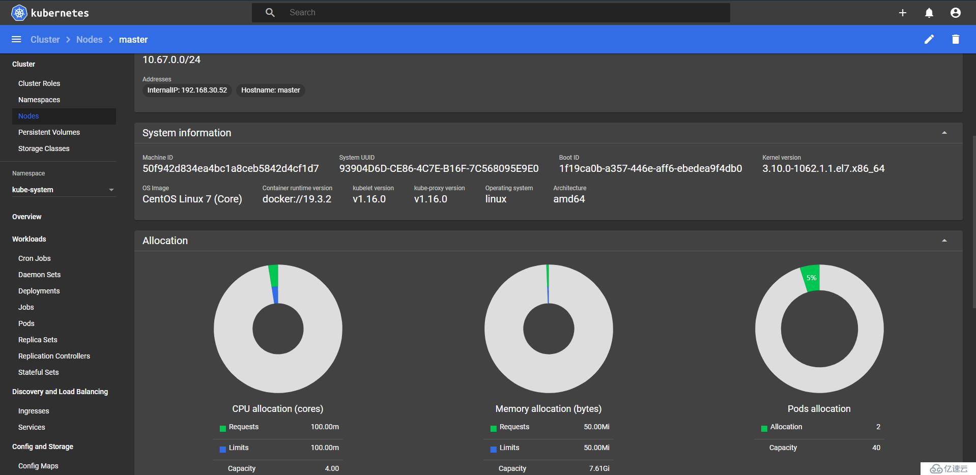 二進制方式部署kubernetes 1.16.0