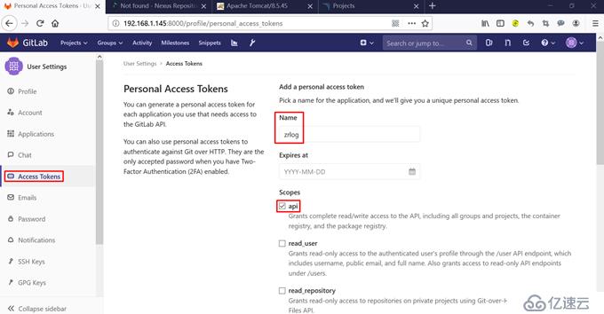 部署Jenkins+GitLab+Maven+Nexus+SonarQube持续集成环境