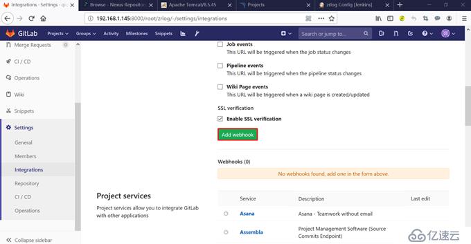 部署Jenkins+GitLab+Maven+Nexus+SonarQube持续集成环境