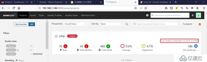 部署Jenkins+GitLab+Maven+Nexus+SonarQube持续集成环境