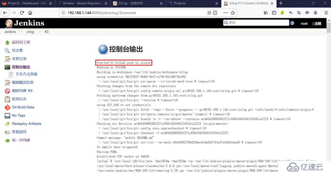 部署Jenkins+GitLab+Maven+Nexus+SonarQube持续集成环境