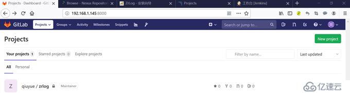 部署Jenkins+GitLab+Maven+Nexus+SonarQube持续集成环境