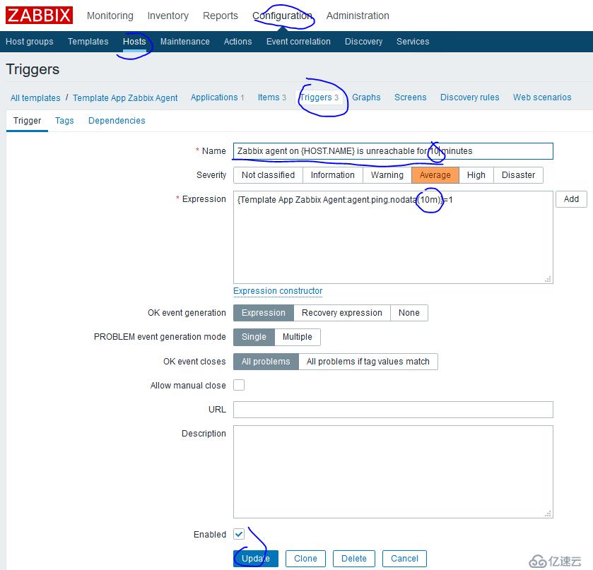 Zabbix Agent客户端问题汇总