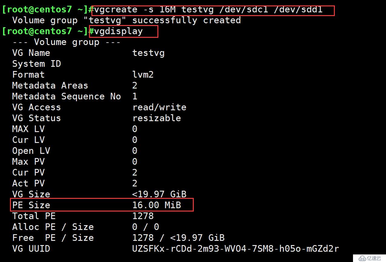 Linux邏輯卷的管理