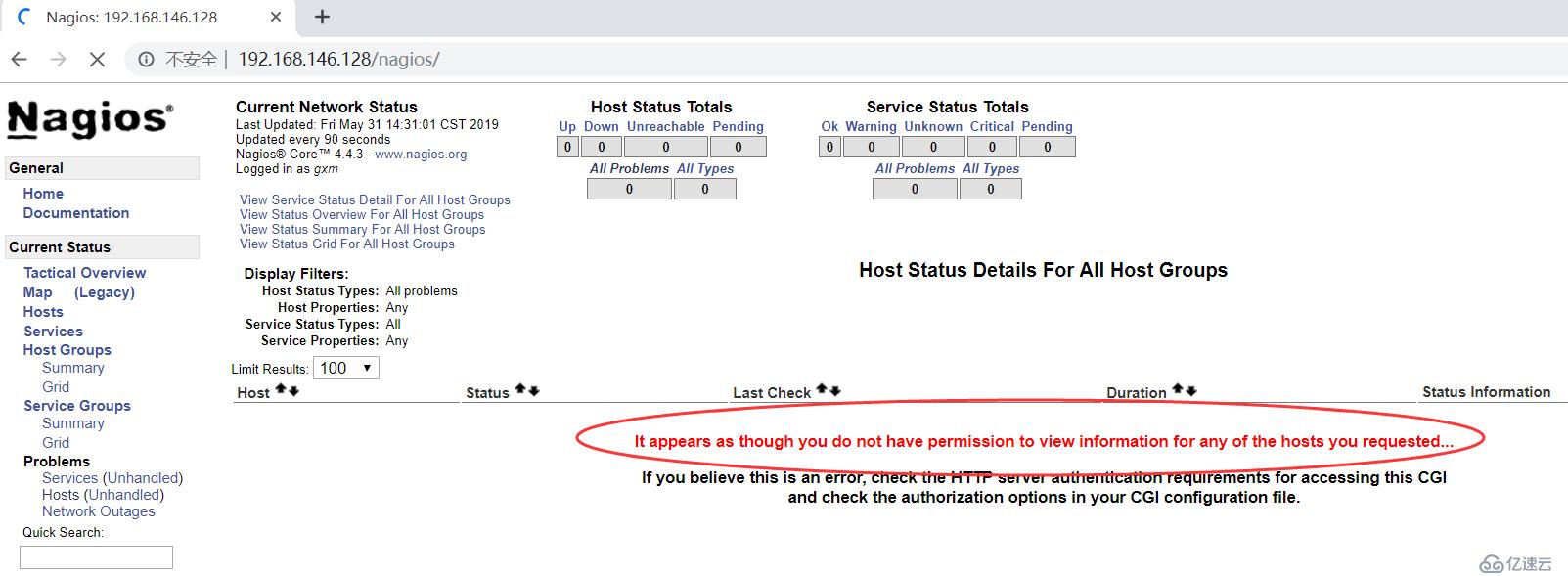 CentOS7.2部署Nagios4.4.3