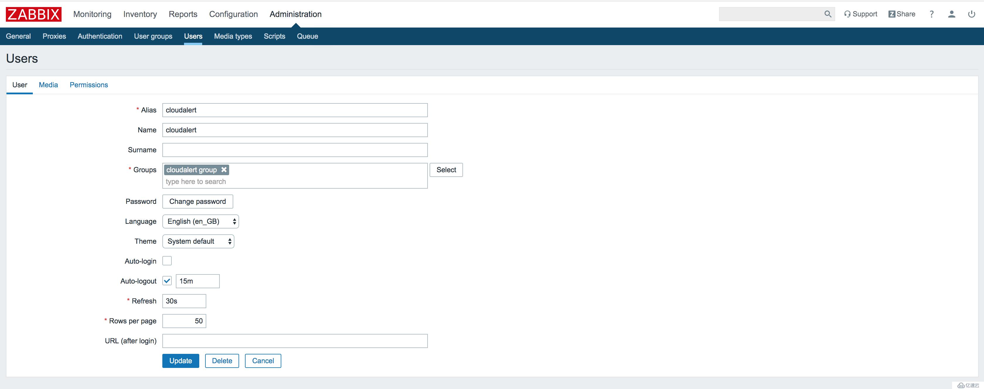 Zabbix + Cloud Alert 实践分享