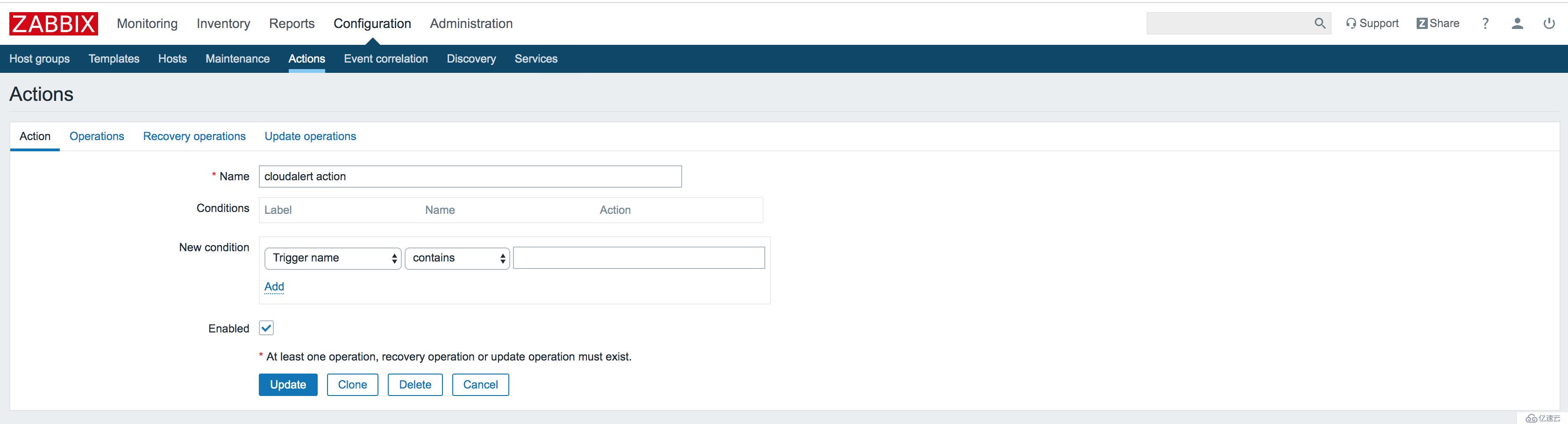 Zabbix + Cloud Alert 实践分享