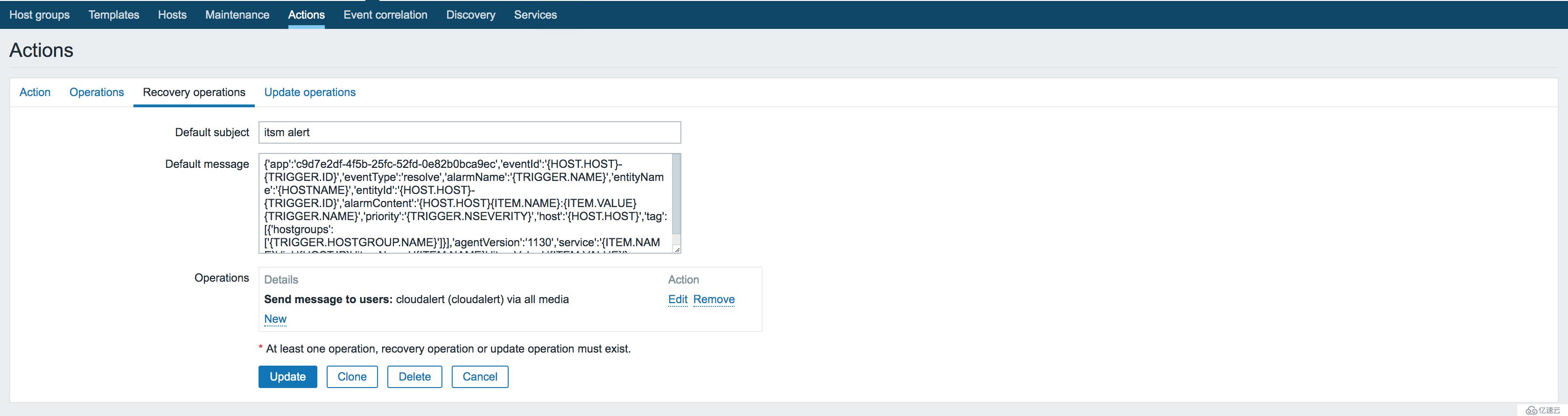 Zabbix + Cloud Alert 实践分享