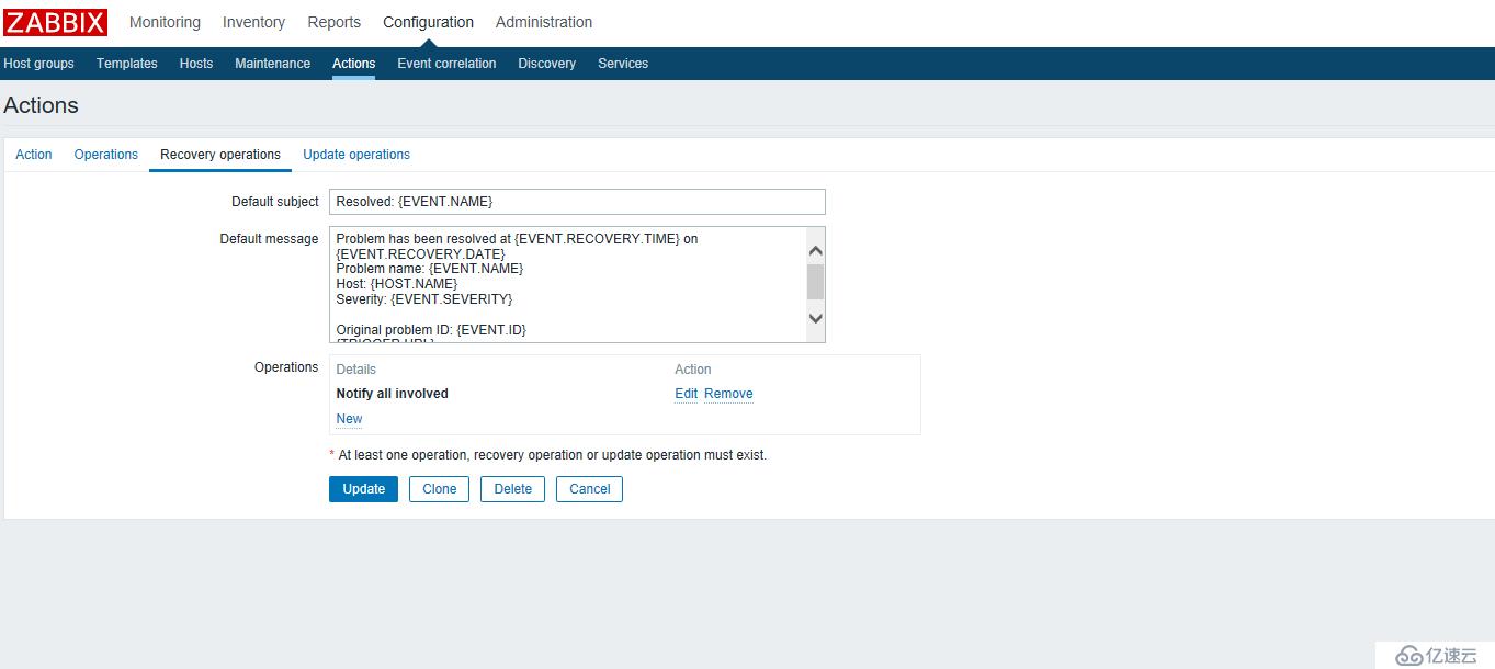 Zabbix4.0（三）钉钉，邮件，微信报警