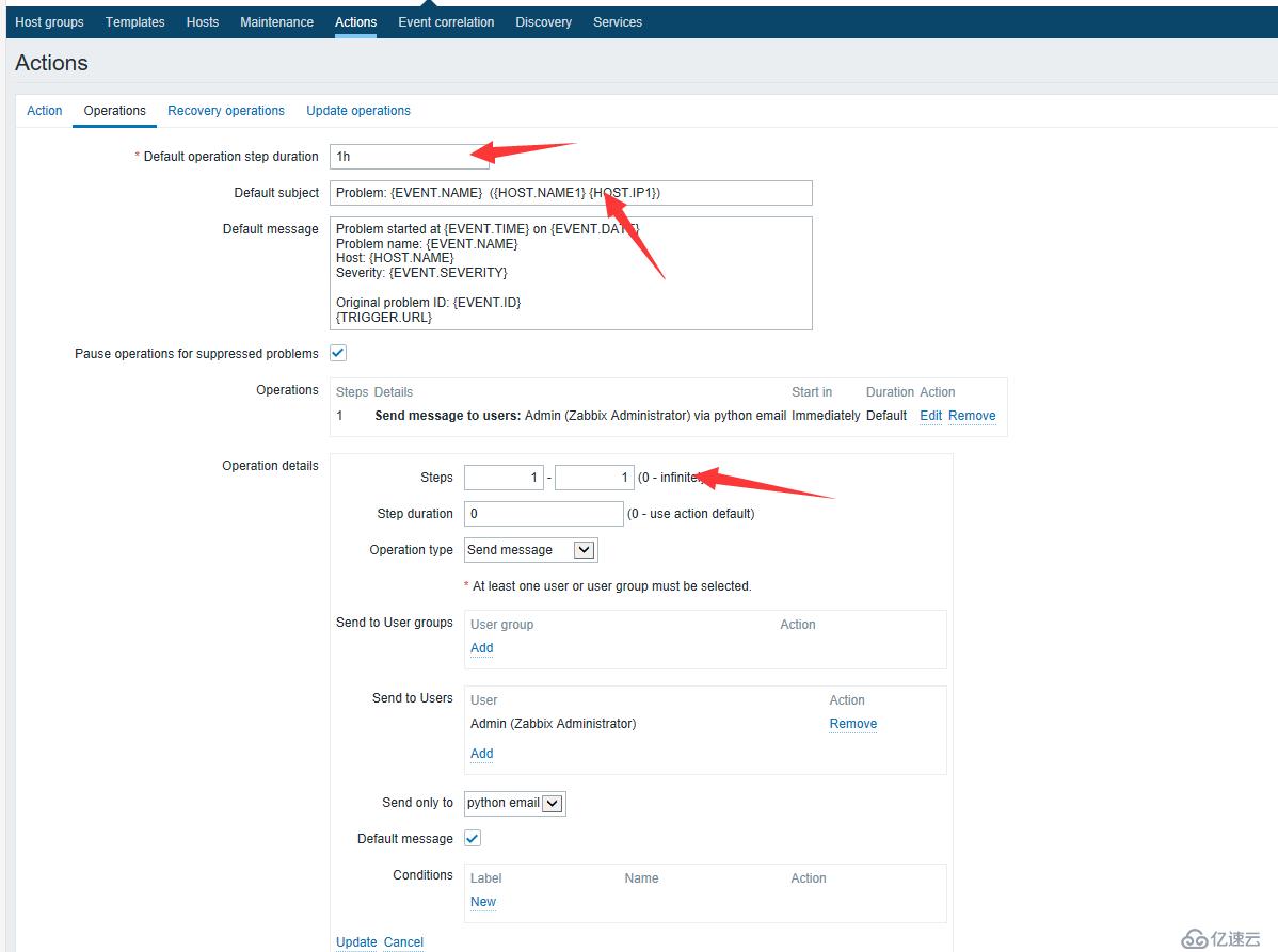 Zabbix4.0（三）釘釘，郵件，微信報警