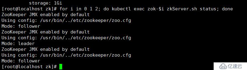 kubernetes部署有状态应用之zookeeper集群