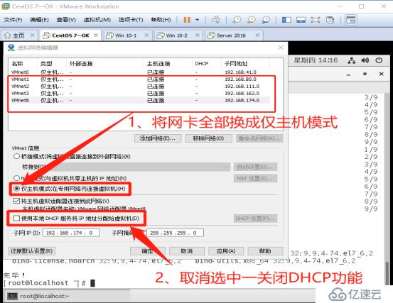 架构DHCP+DNS+WEB综合服务