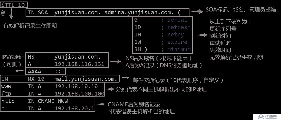 DNS域名解析服务（正向解析、反向解析、主从同步）