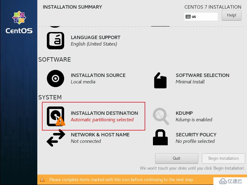 使用VMware Workstation 安装Centos