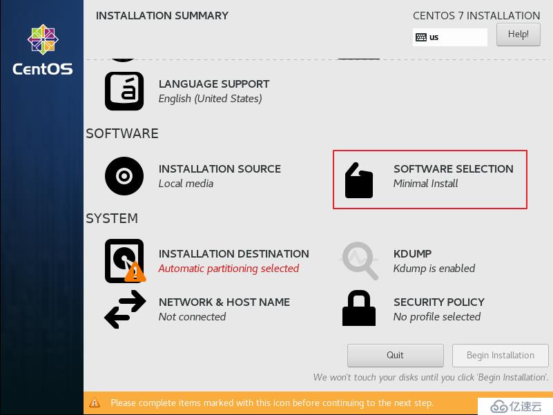 使用VMware Workstation 安装Centos