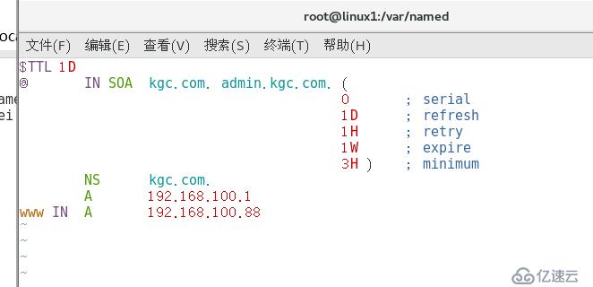 Linux搭建DNS分离解析服务