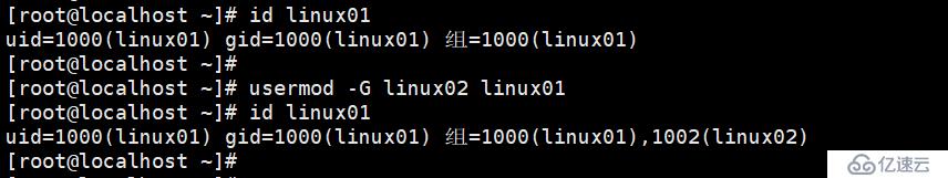 linux用户/用户密码和用户组管理