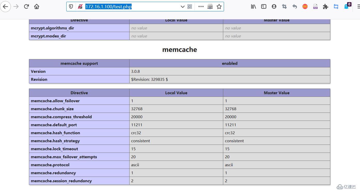 memcache缓存服务器的安装和配置