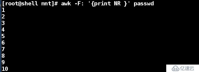 shell三剑客之awk 报告生成器