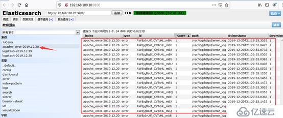 centos 7搭建ELK日志分析系统