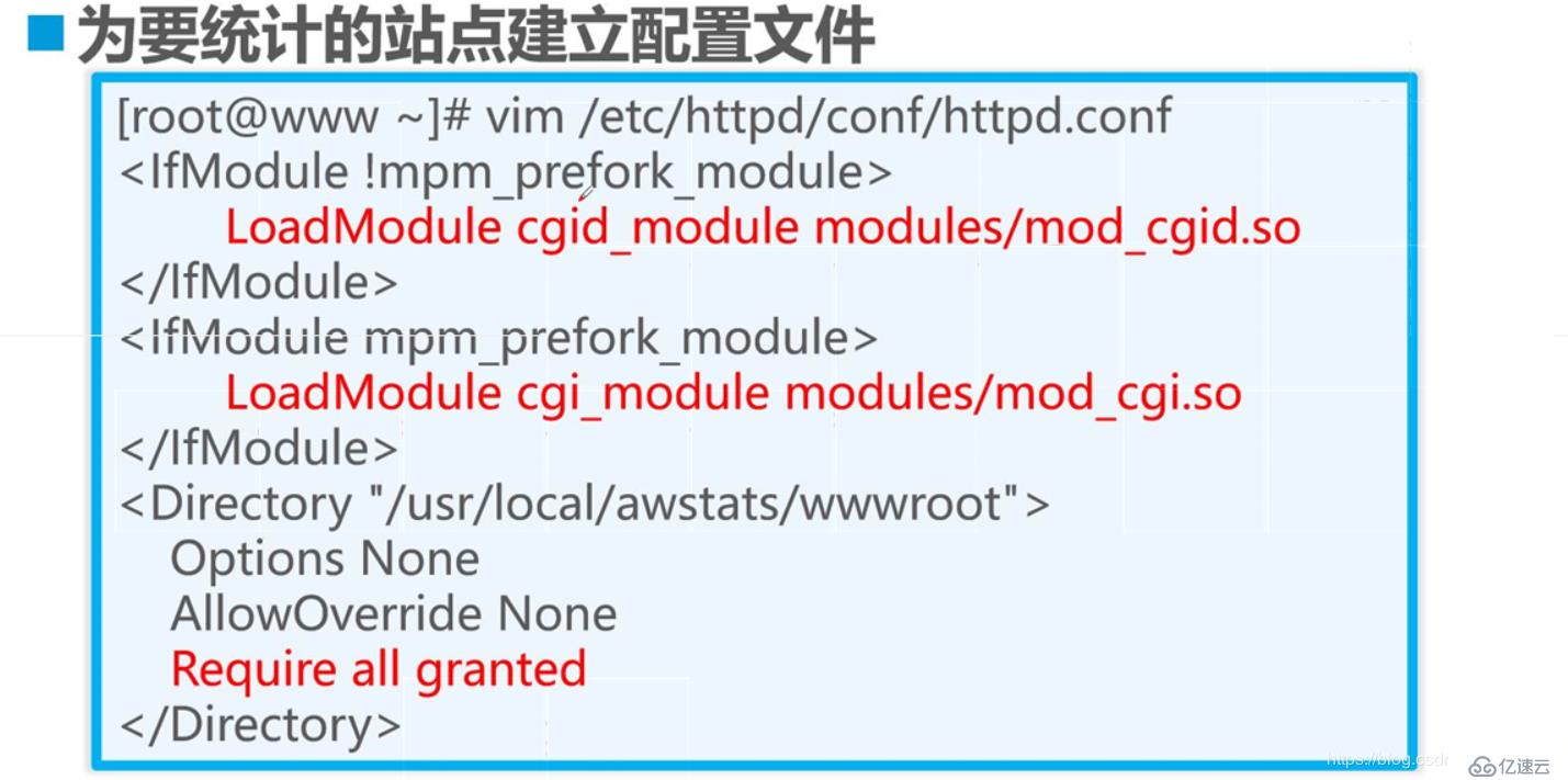 Apache 的配置与应用、日志管理（rotatelogs、cronolog、AWStats）