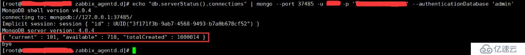 Zabbix3.4监控mongodb状态