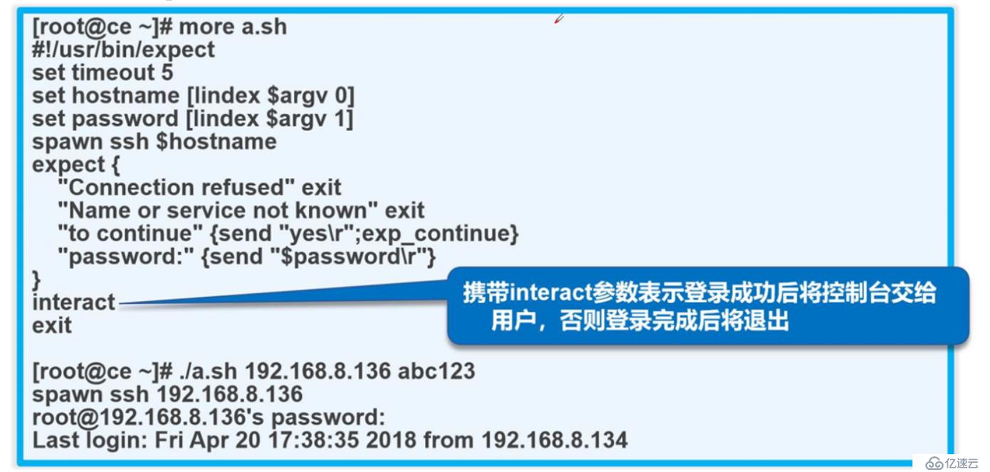 shell编程expect免交互