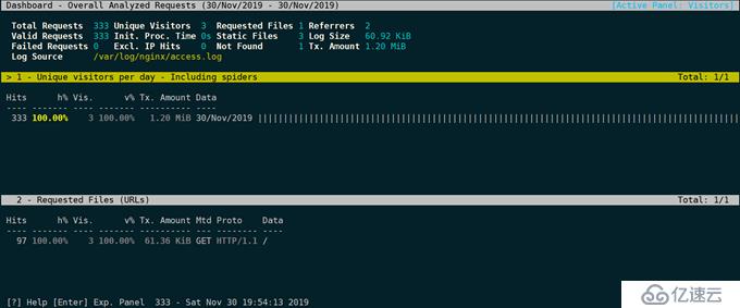 使用GoAccess實現(xiàn)可視化實時監(jiān)控Nginx access日志