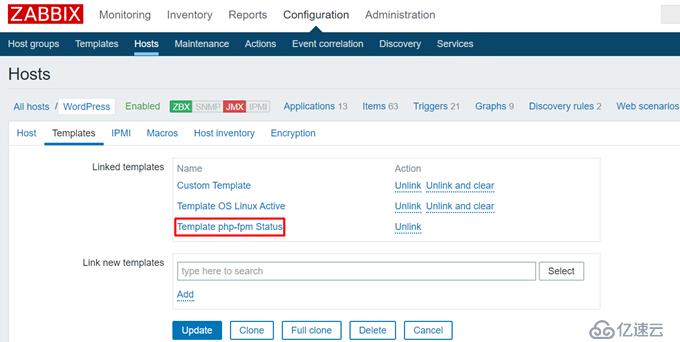 CentOS 7.7 yum方式安装配置Zabbix 4.0 LTS详解（六）