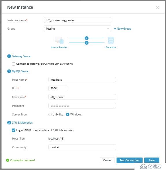 Navicat使用教程：在Navicat Monitor for MySQL/MariaDB中配置实